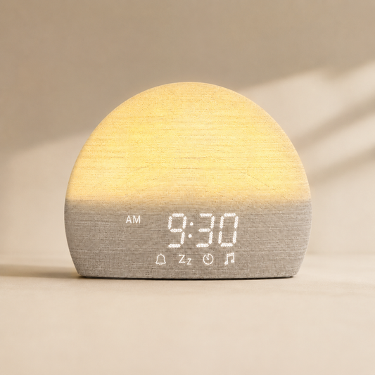 AuraRise Sunrise Alarm Clock with White Noise