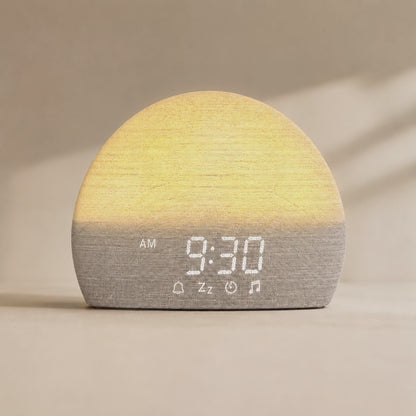 AuraRise Sunrise Alarm Clock with White Noise